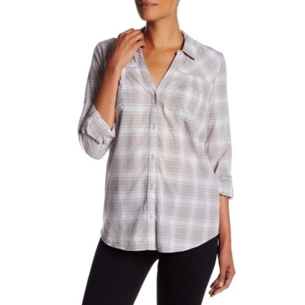 Soft Joie Brady‎ Shirt Plaid Button Down S